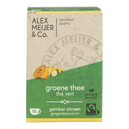 Groene thee gember citroen, FT1